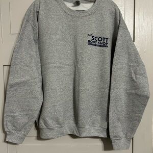Gildan Heather Gray Crewneck Sweater